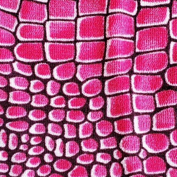 I.C.I. Vintage Top Reptile Print Size Large - Picture 2 of 4